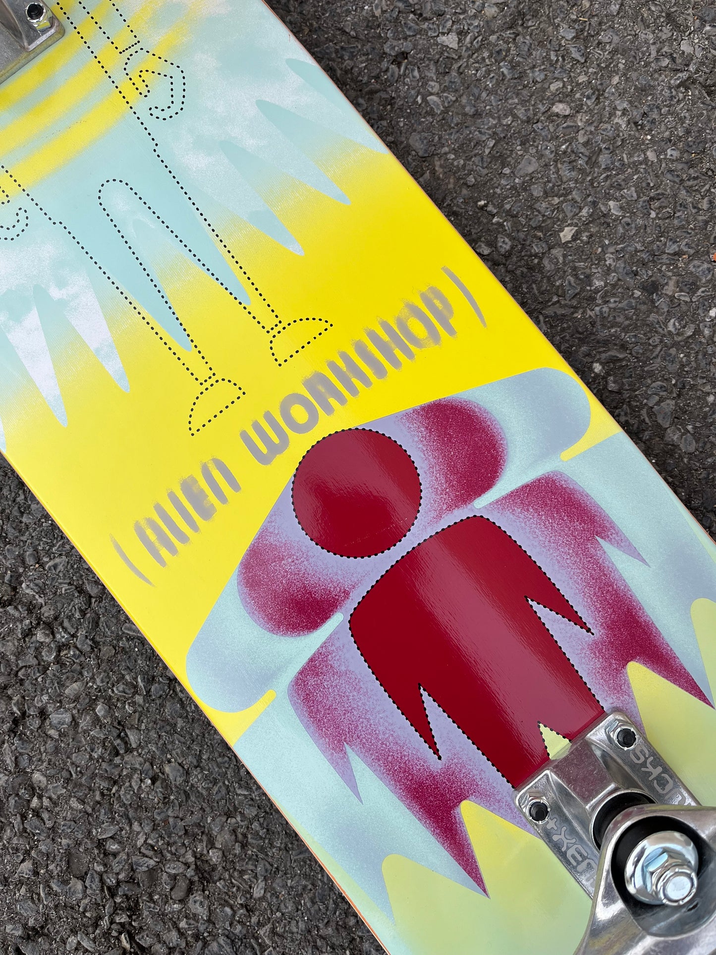 ALIEN WORKSHOP - TRANSMISSION COMPLETE - BURGUNDY - 8.0