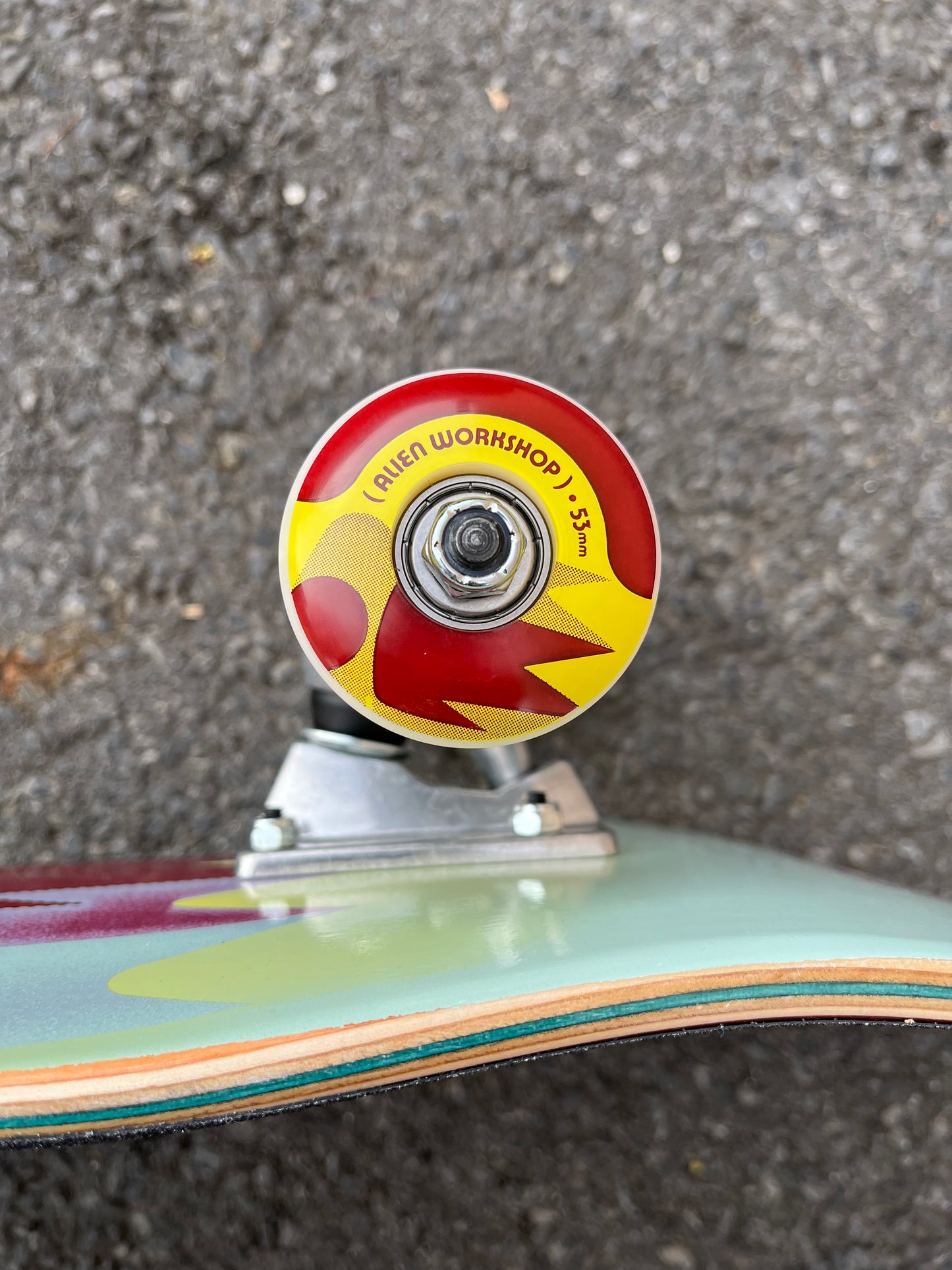 ALIEN WORKSHOP - TRANSMISSION COMPLETE - BURGUNDY - 8.0