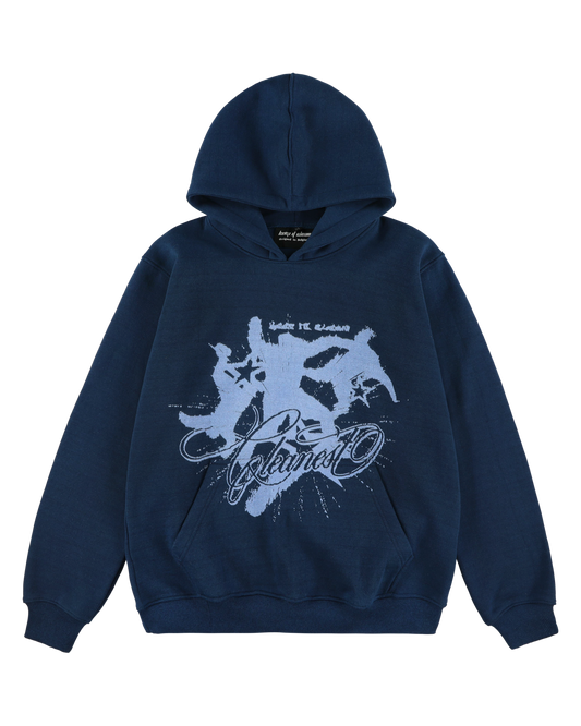 KEEP IT CLEAN - CLEANEST HOOD - PETROL BLUE