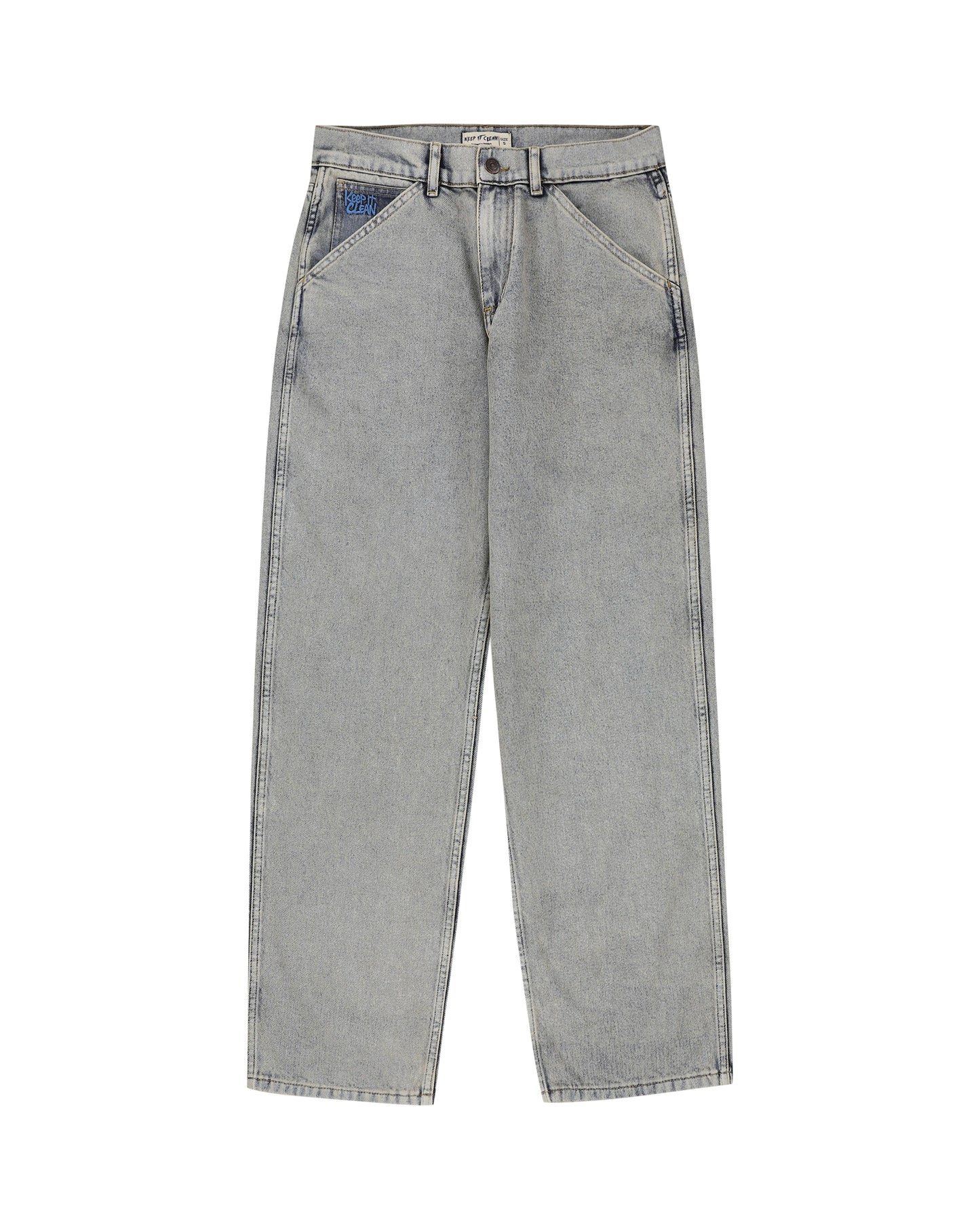 KEEP IT CLEAN - RELAXED PANT - ULTRA FADED BLUE