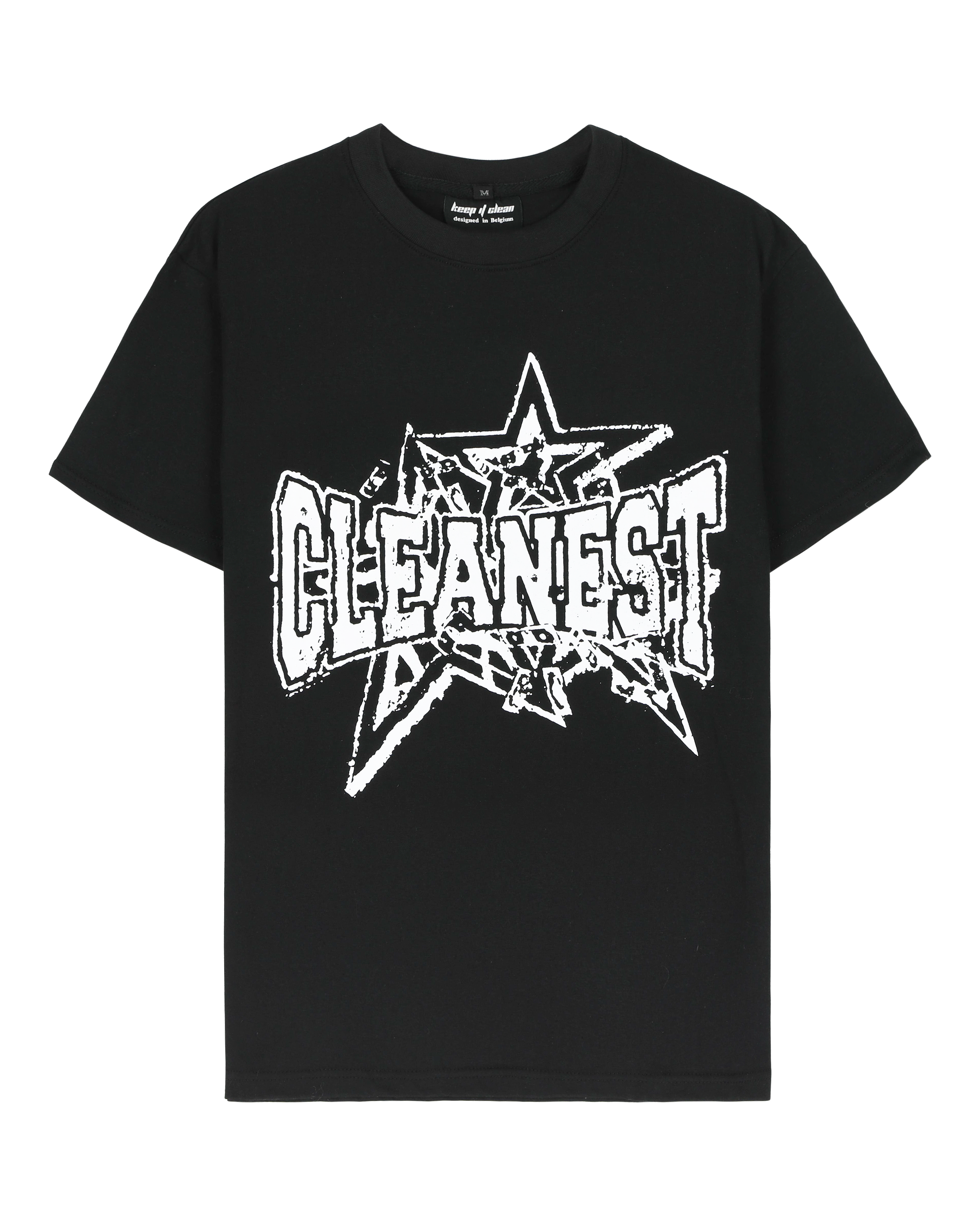 KEEP IT CLEAN - CLEANEST TEE - BLACK – Marcel Skateshop