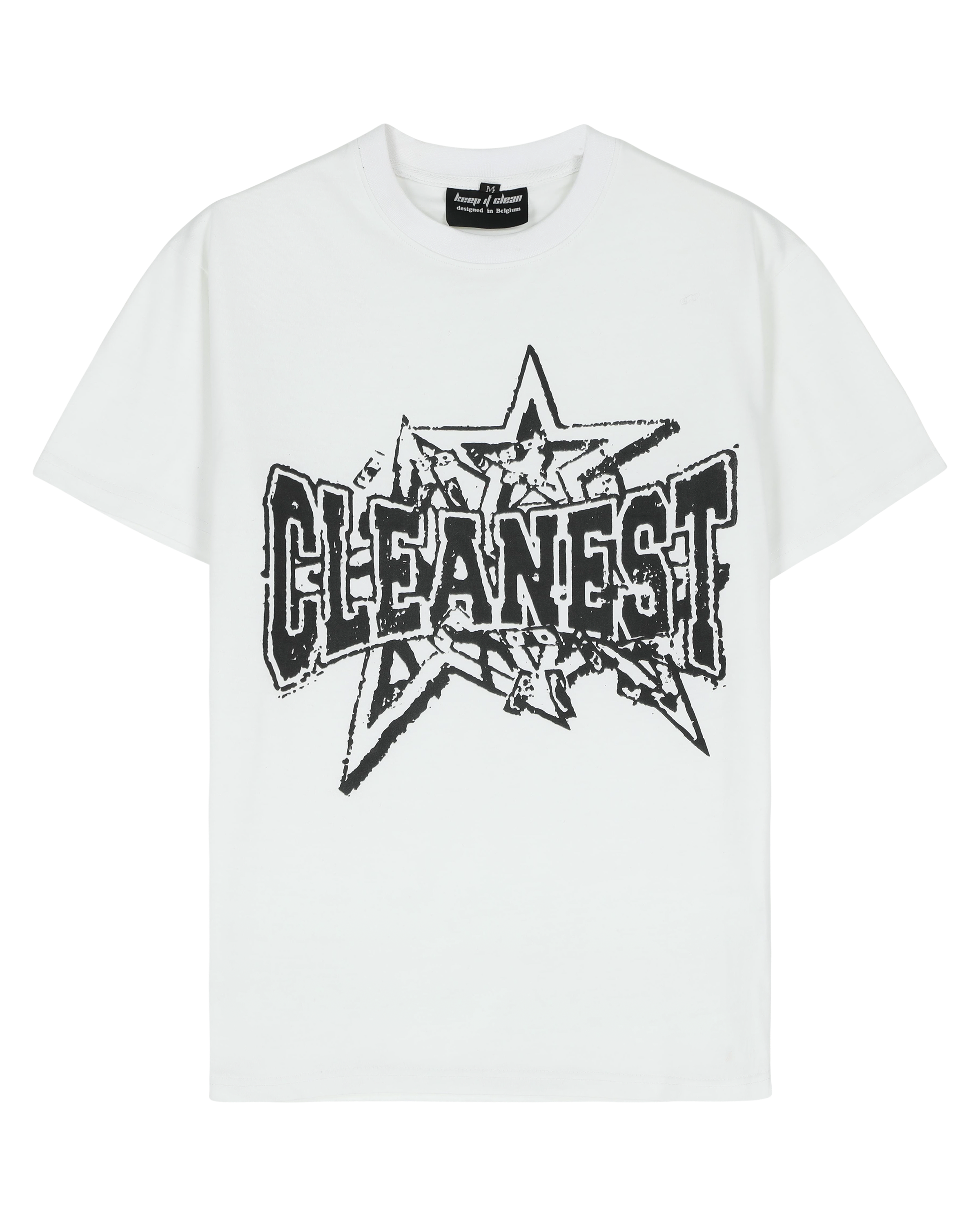KEEP IT CLEAN - CLEANEST TEE - WHITE – Marcel Skateshop