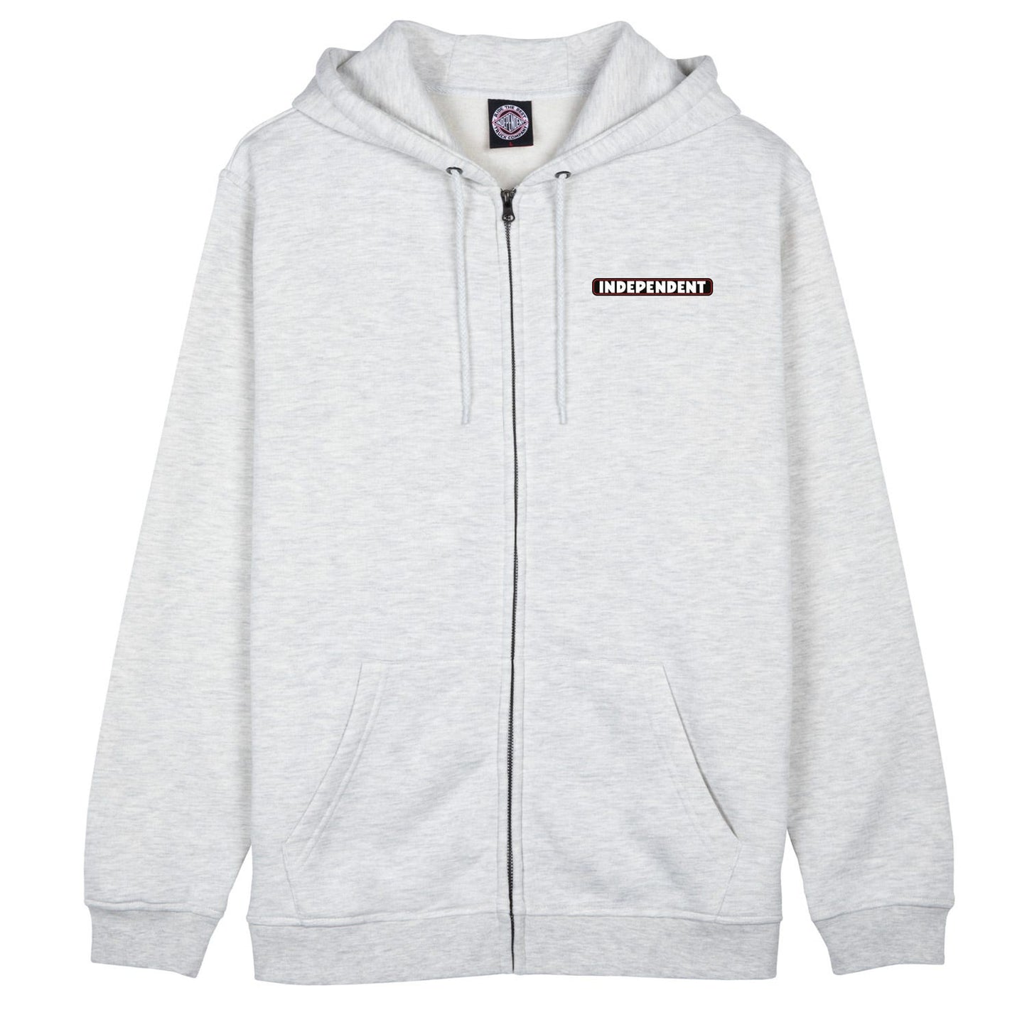 INDEPENDENT - KEYS TO THE CITY ZIP HOOD - ATHLETIC HEATHER