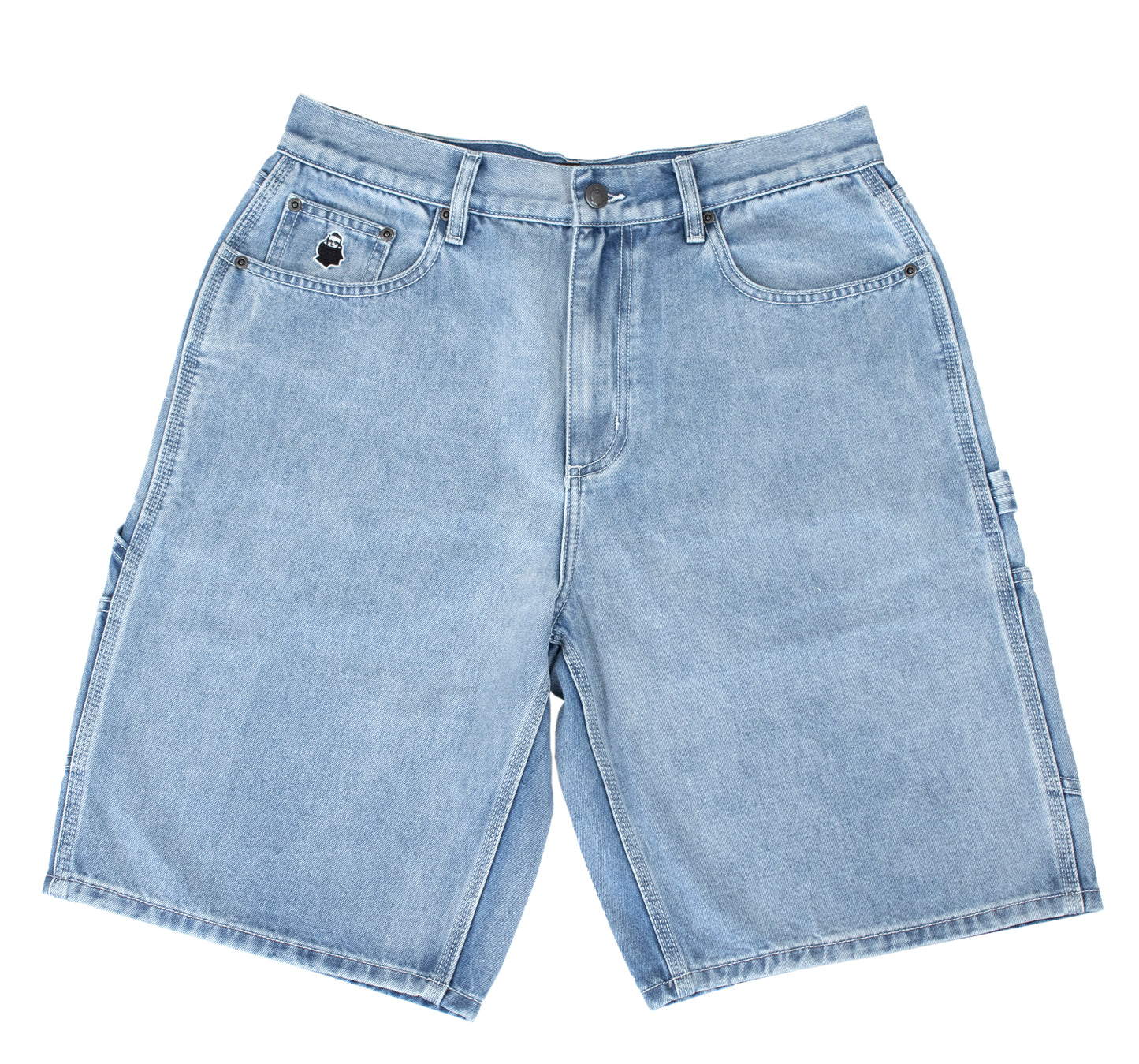 NNSNS - YETI SHORT - LIGHT STONE WASHED DENIM