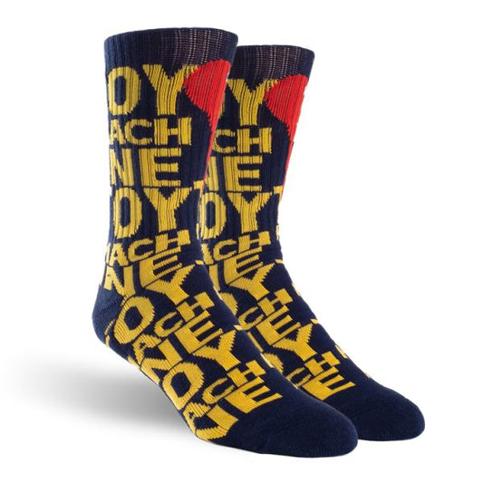 TOY MACHINE - BLOOD SPOT SOCK - NAVY