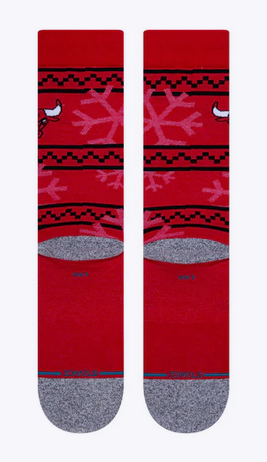 STANCE - BULLS FROSTED 2 - RED