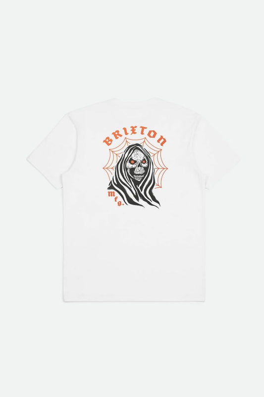 BRIXTON - REAPER S/S TLRT - WHITE