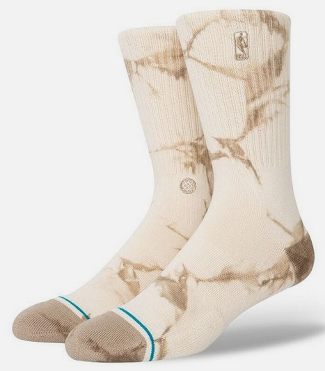 STANCE - NBA LOGOMAN DYE - NATURAL