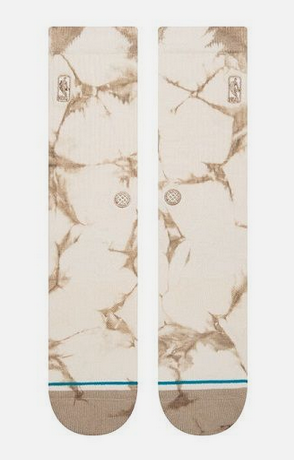 STANCE - NBA LOGOMAN DYE - NATURAL