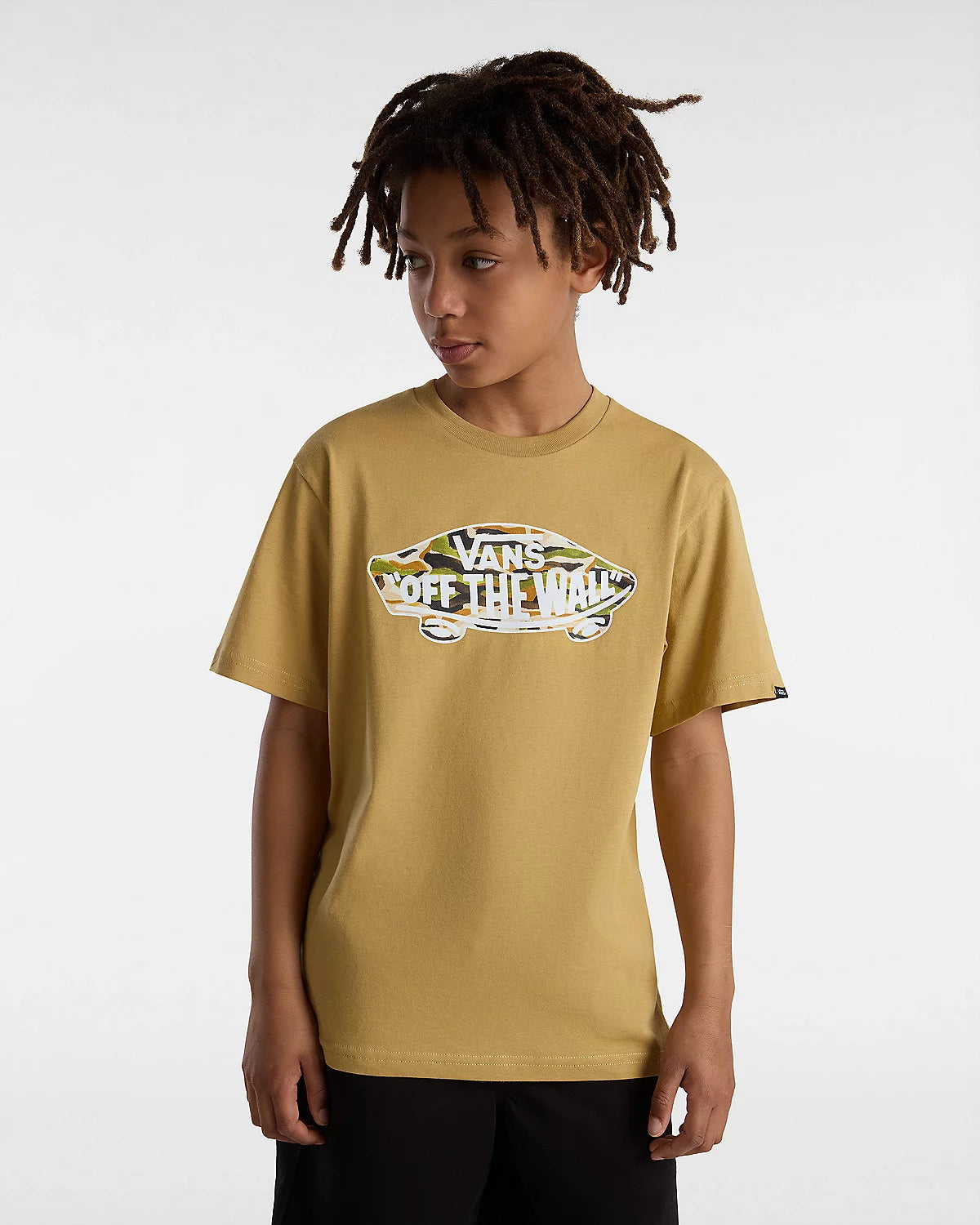 VANS - STYLE76 SS YOUTH TEE - ANTELOPE