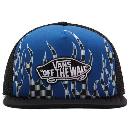 VANS - CLASSIC PATCH TRUCKER CAP BOYS - TRUE BLUE/BLACK