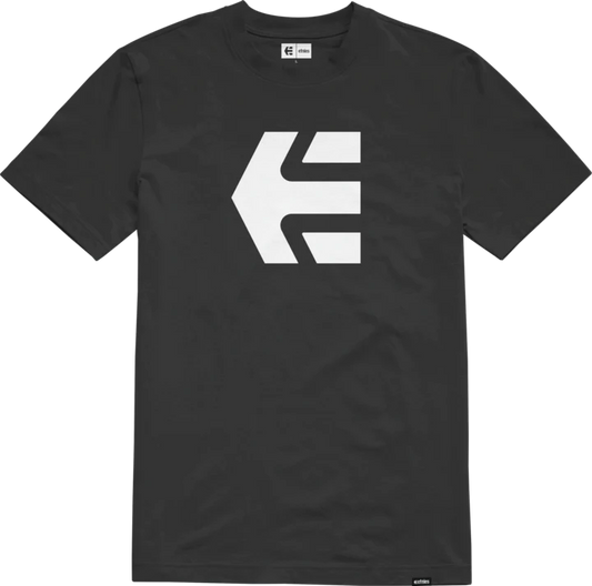 ETNIES - KIDS ICON TEE - BLACK/WHITE