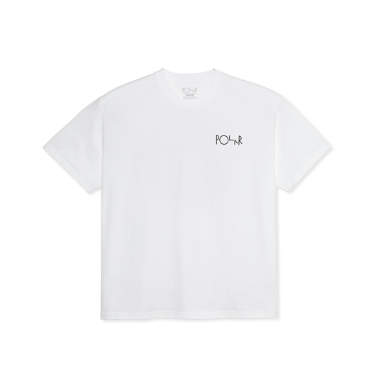 POLAR - FILL LOGO JR TEE - WHITE