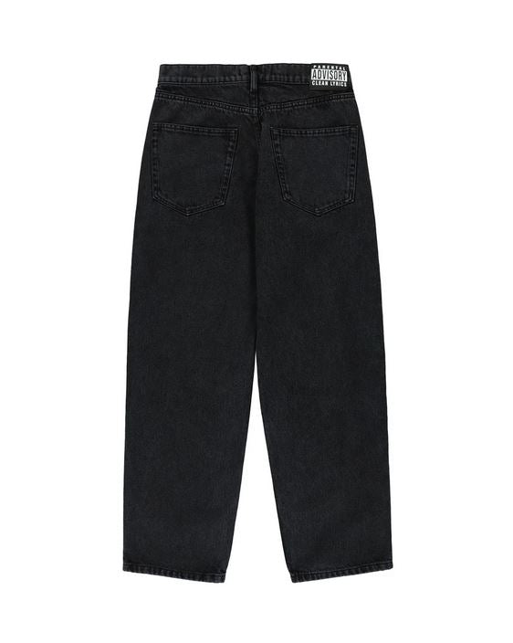 KEEP IT CLEAN - RELAXED PANT - BLACK/BLUE OVERDYE