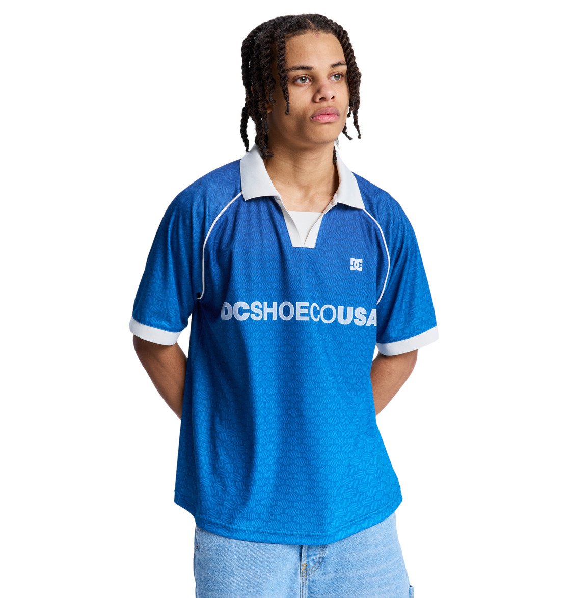 DC - SOCCER TOP - ESTATE BLUE