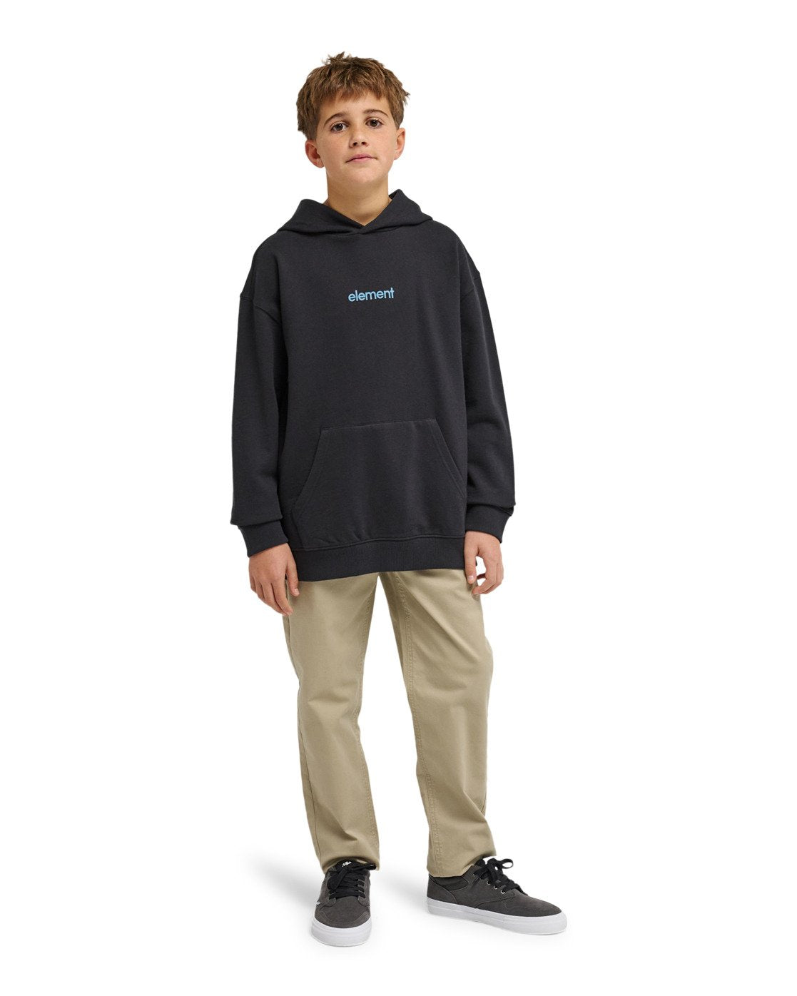 ELEMENT - LOWCASE PO YOUTH HOOD - FLINT BLACK