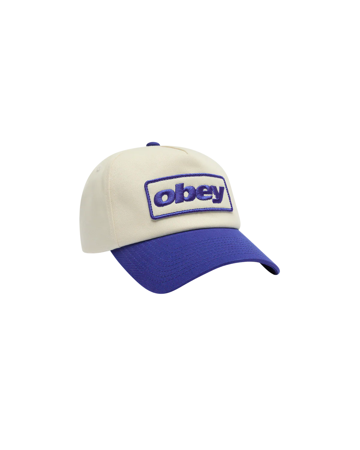 OBEY - RANCH 5 PANEL STRAPBACK - ROYAL BLUE/MULTI