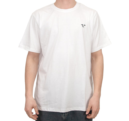NNSNS - FACE OFF EMBROIDERED TEE - WHITE