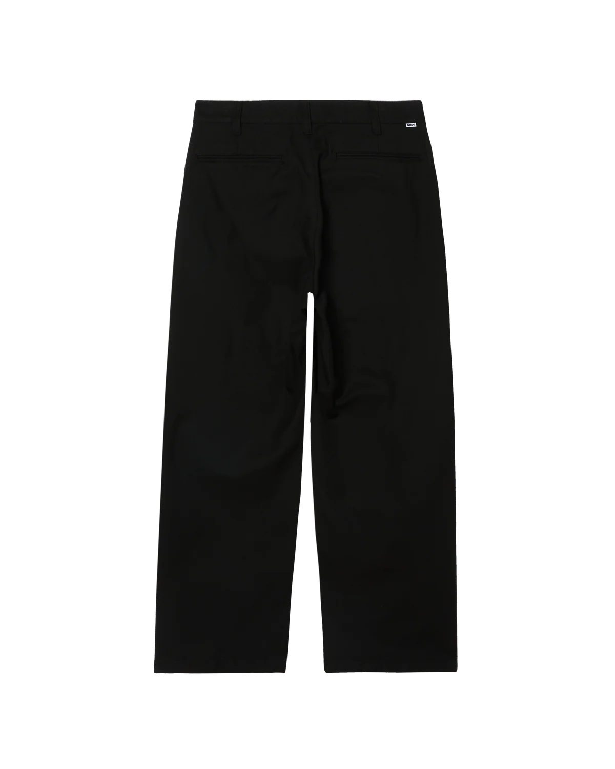 OBEY - DEAN PLEATED PANT - BLACK