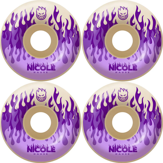 SPITFIRE - FORMULA FOUR NICOLE HAUSE KITTED RADIALS - 99D - NATURAL - 54MM