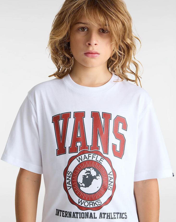 VANS - INTER V SS YOUTH TEE - WHITE