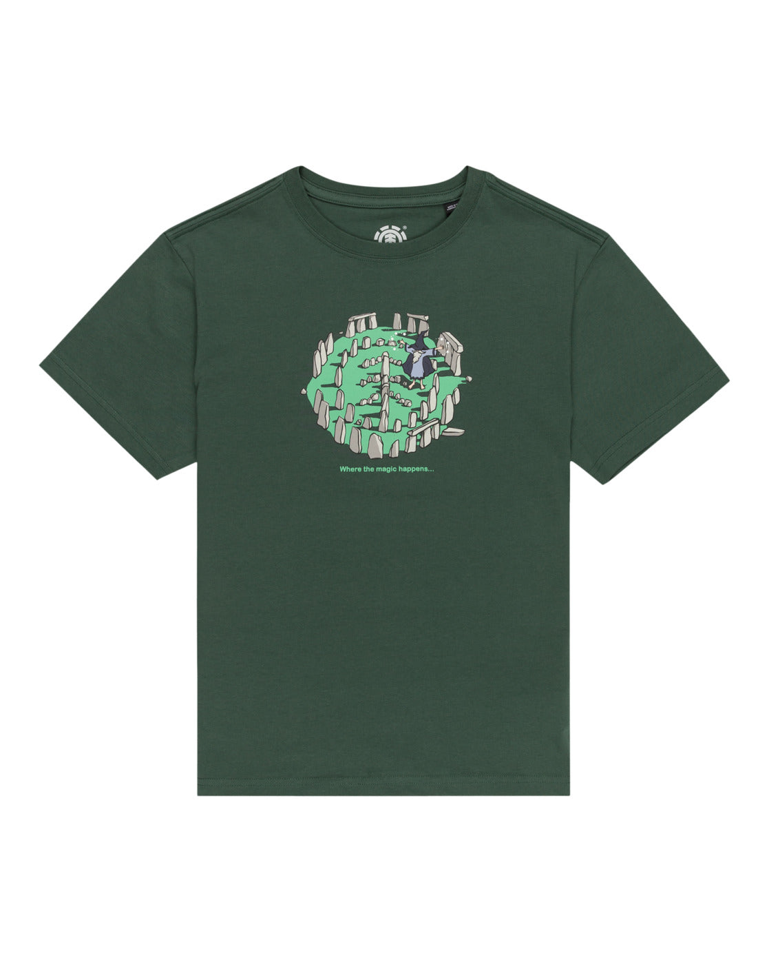 ELEMENT - MAGICAL PLACES SS YOUTH TEE - GARDEN TOPIARY