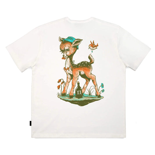 THE DUDES - BAMBY TEE - OFF WHITE