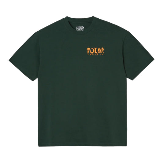POLAR - GROUP LOGO TEE - DARK GREEN