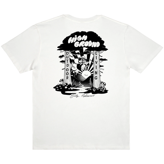 THE DUDES - HIGH GROUND TEE - OFF WHITE
