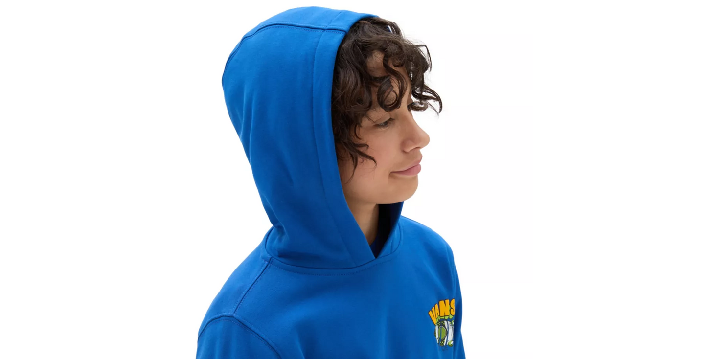 VANS - SPACE JUNK PULLOVER YOUTH HOOD - TRUE BLUE