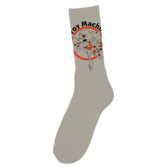 TOY MACHINE - PIZZA SOCK - KHAKI