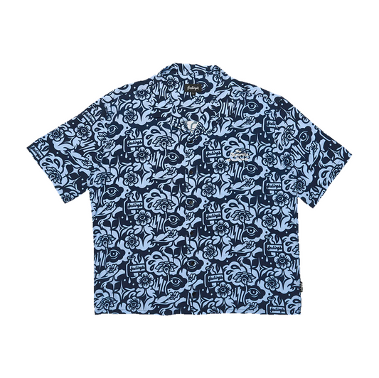 FEELINGS - WALLOWS SHIRT - IRIS/BLACK