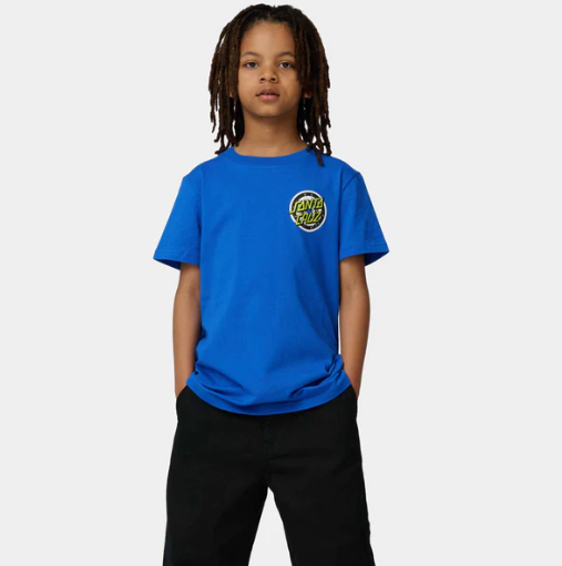SANTA CRUZ - ROB SMASHER YOUTH TEE - ULTRAMARINE