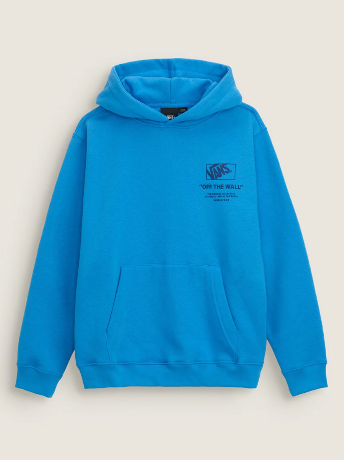 VANS - STACKED HIGH PULLOVER YOUTH HOOD - BRIGHT AZURE