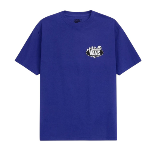 VANS - SHOW OFF YOUTH TEE - NIGHT BLUE