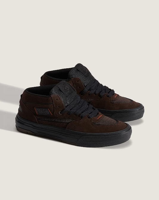 VANS - SKATE HALF CAB WAFFLECUP - BROWN/BLACK
