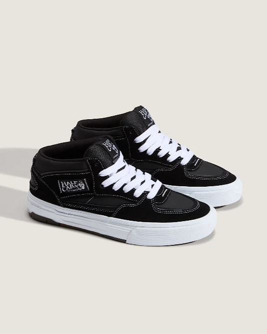 VANS - SKATE HALF CAB WAFFLECUP - BLACK/WHITE