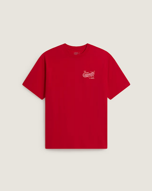 VANS - CABALLERO TEE- RED