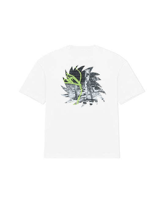 POETIC COLLECTIVE - SPACE TEE - WHITE