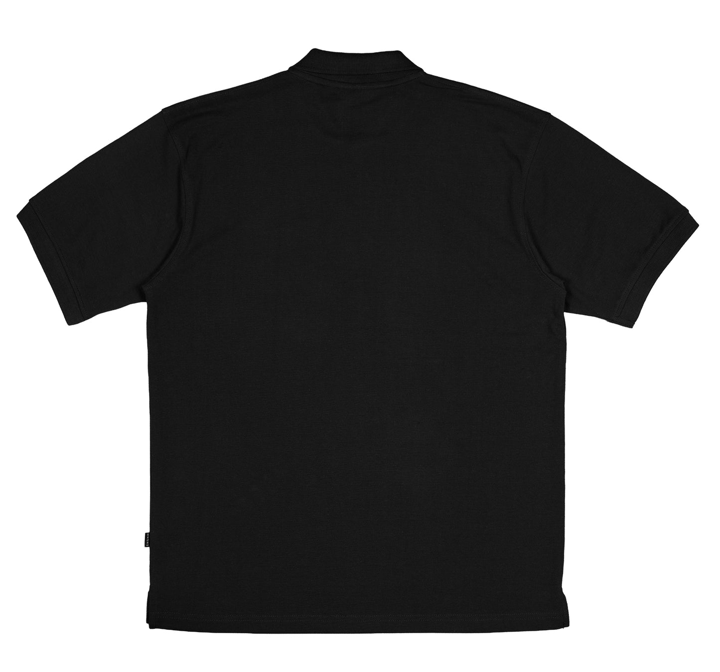 NNSNS - FACE OFF EMBROIDERED POLO - BLACK