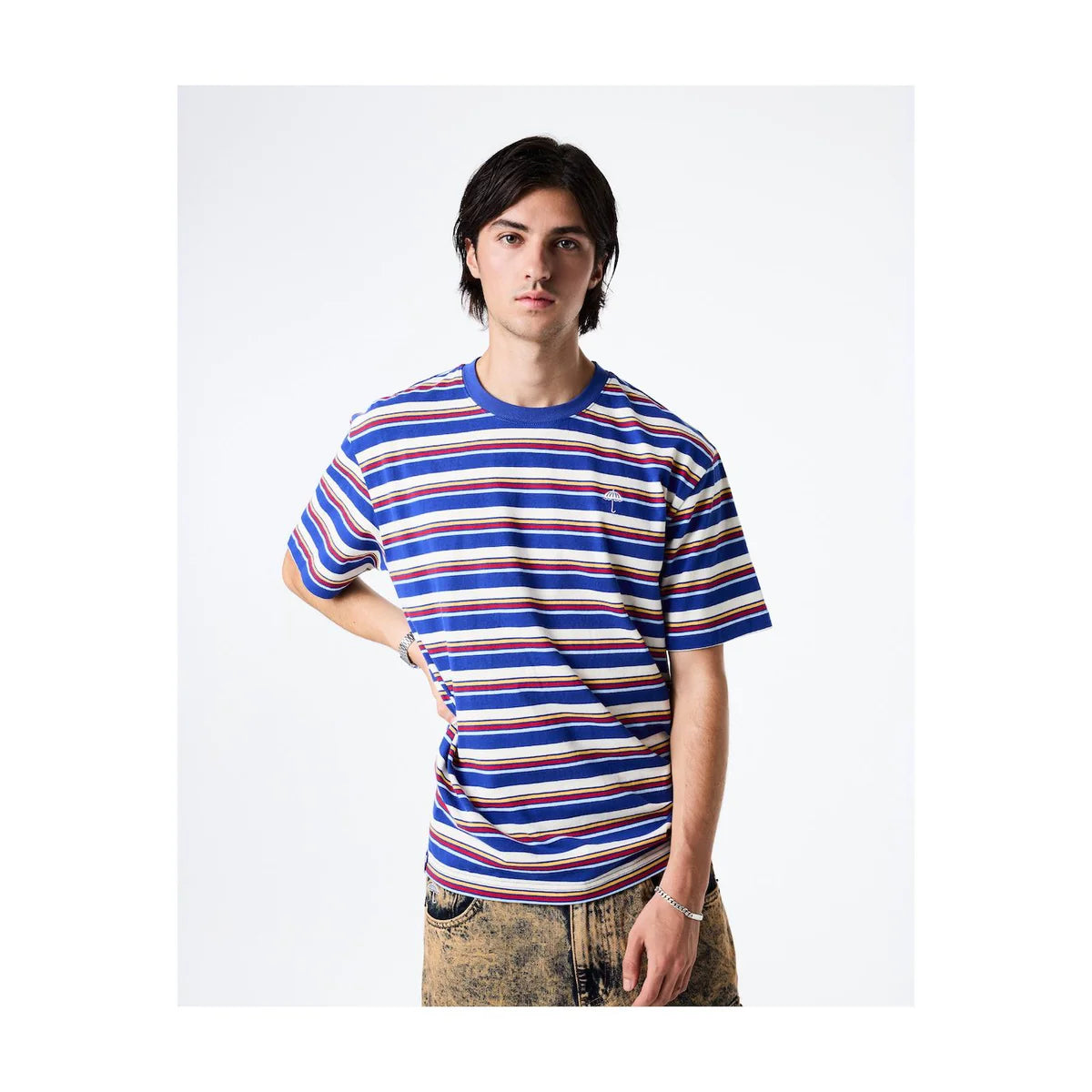HELAS - RAYO STRIPED TEE - BLUE