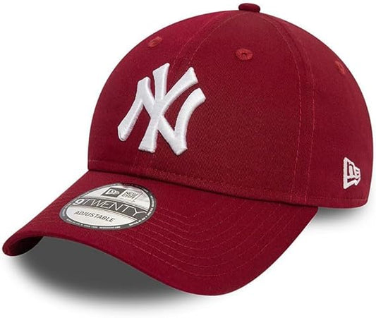 NEW ERA - 9TWENTY NEW YORK YANKEES LEAGUE ESSENTIAL CAP - OSFA - RED/WHITE (kopie)