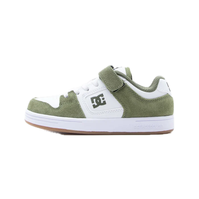DC - MANTECA 4 V YOUTH - OLIVE/WHITE/GUM