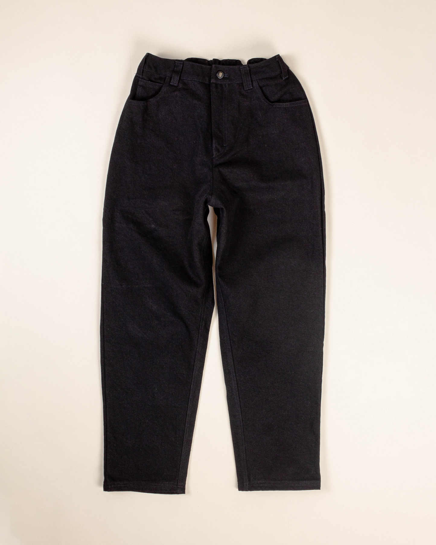 POETIC COLLECTIVE - TAPERED DENIM PANT - BLACK