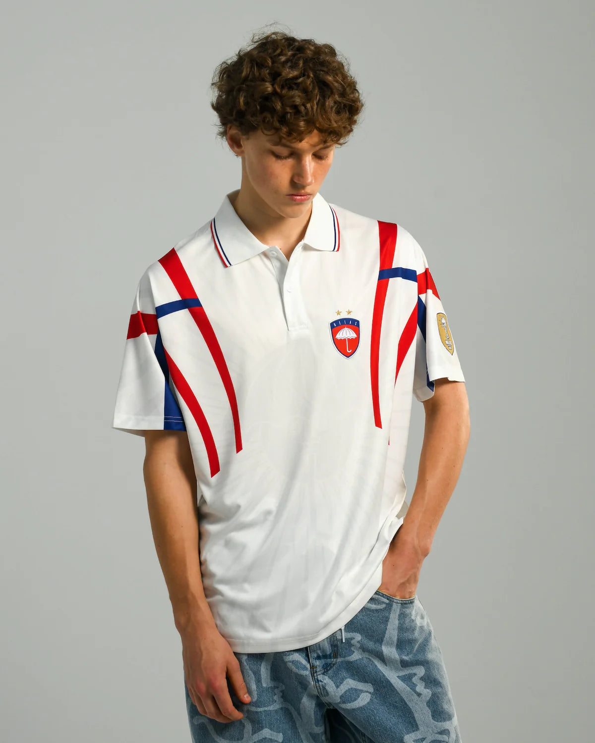 HELAS - WC26 FRANCE FOOTBALL JERSEY - WHITE