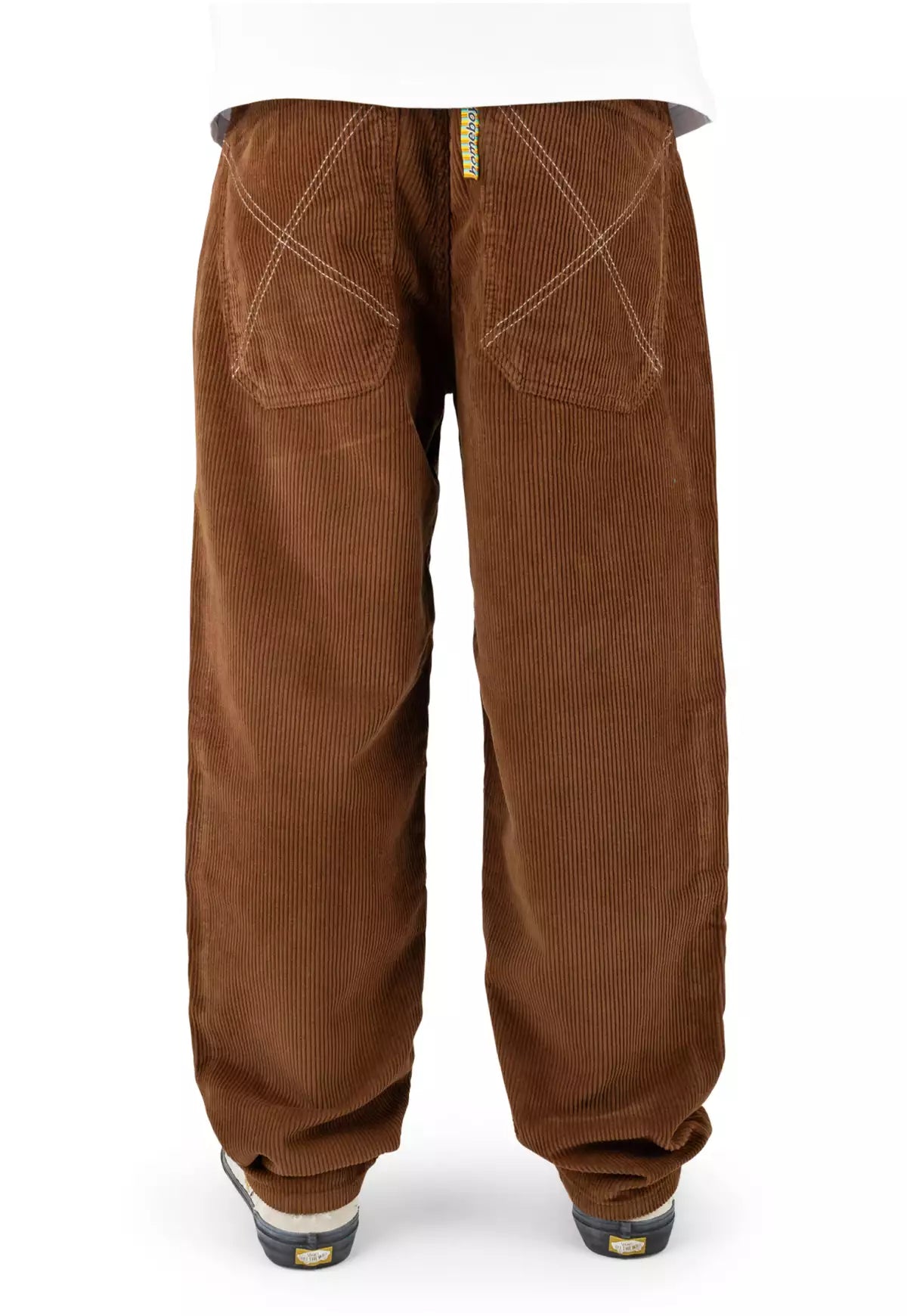 HOMEBOY - X-TRA BAGGY CORD PANT - BROWN