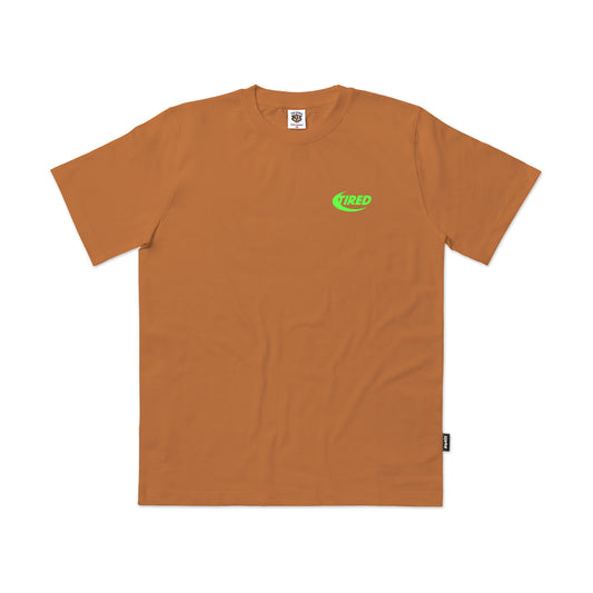 THE DUDES - TIRED TEE - PEACH CARAMEL