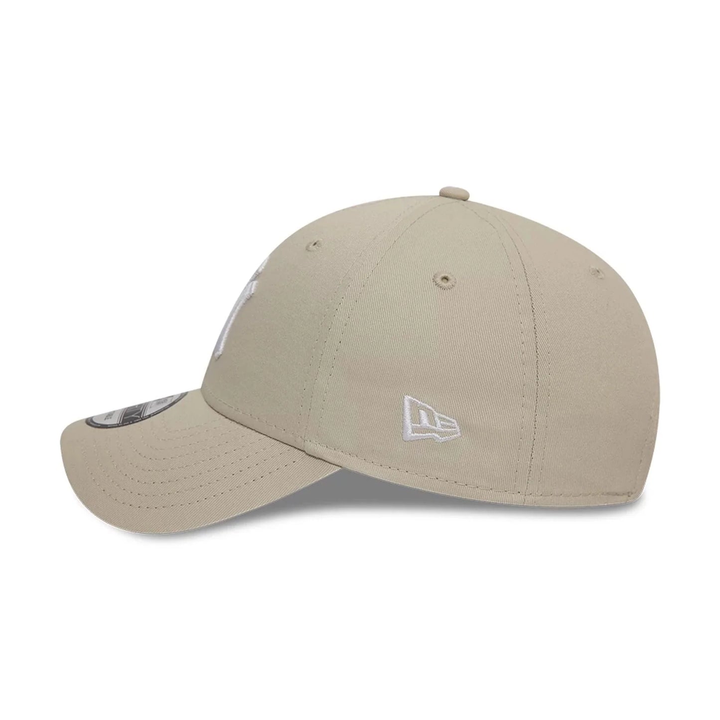 NEW ERA - 9FORTY NEW YORK YANKEES LEAGUE ESSENTIAL CAP - OSFA - STONE/WHITE