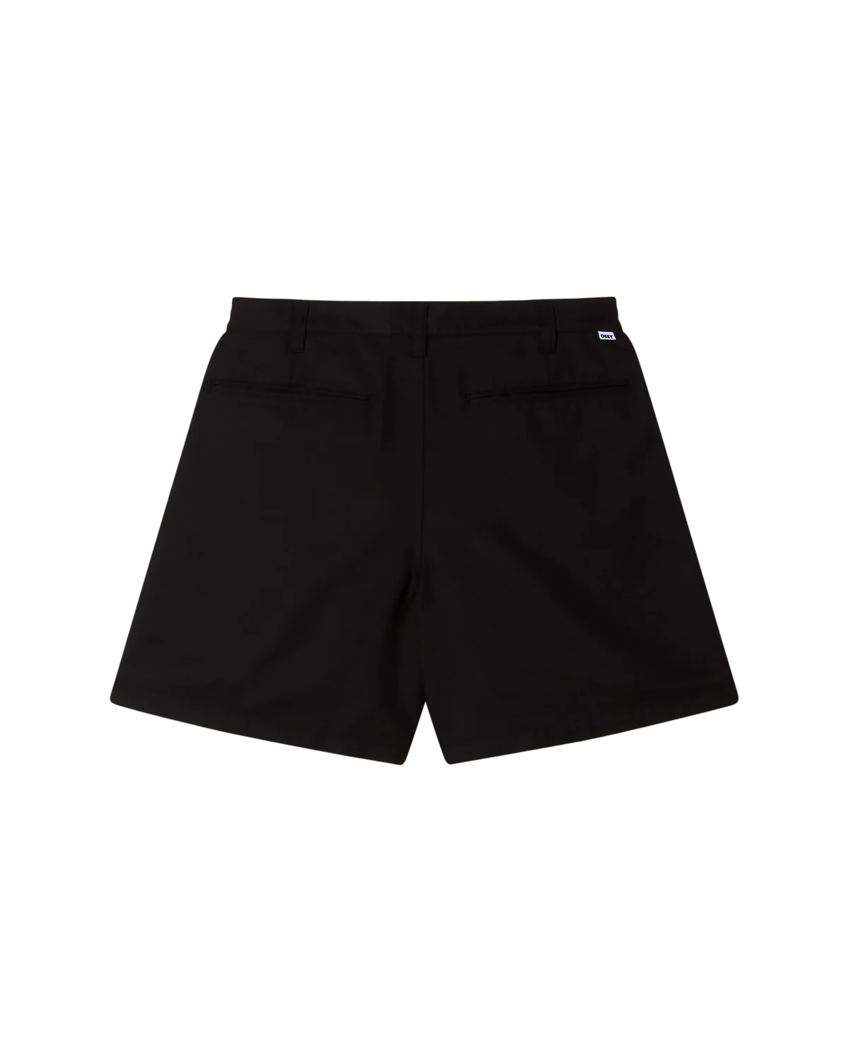 OBEY - DEAN PLEATED SHORT - CEMENT