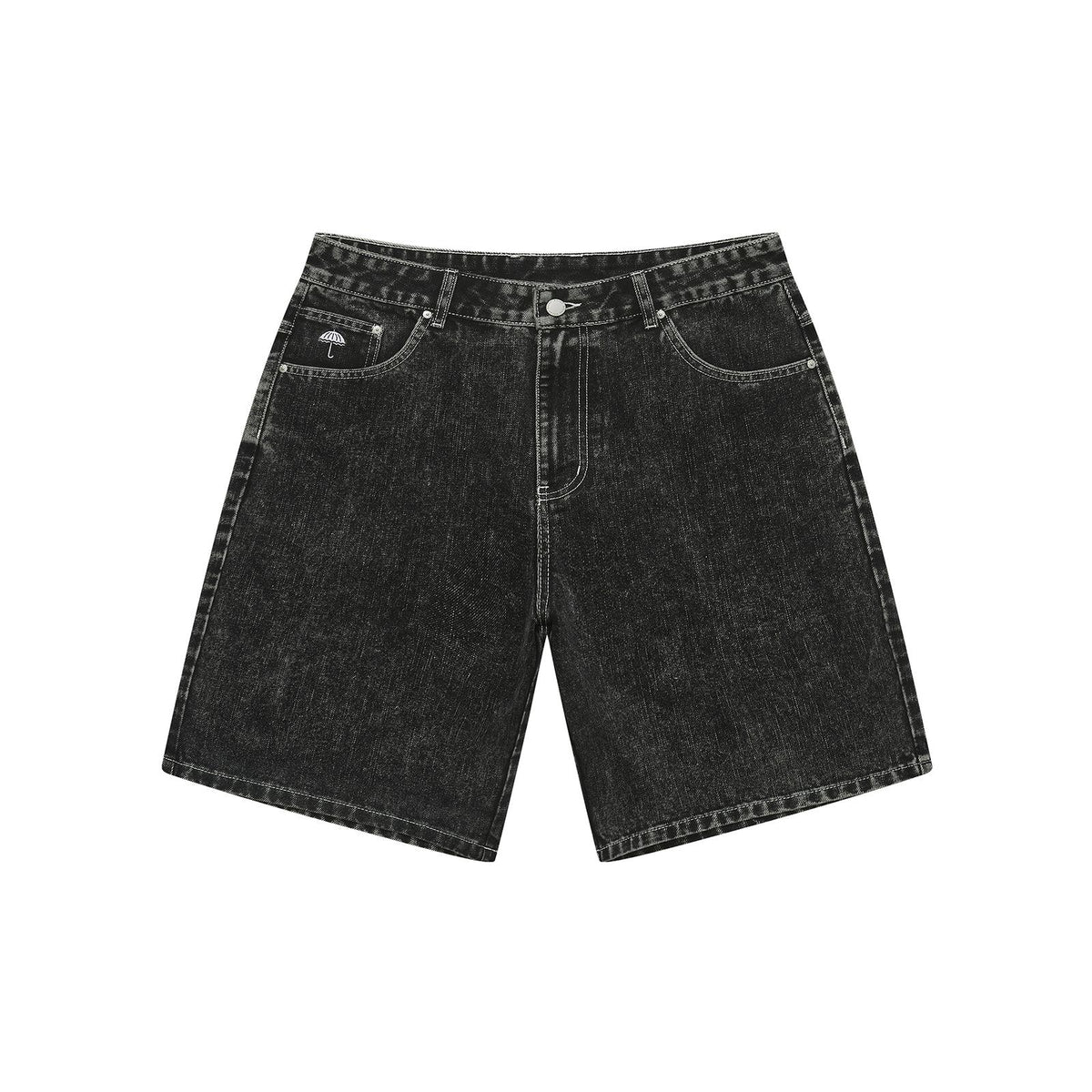 HELAS - DIEU GREC JEANS SHORT - WASHED BLACK